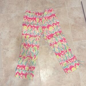 Lilly Pulitzer, Millionaire’s Row Print Crop Pants